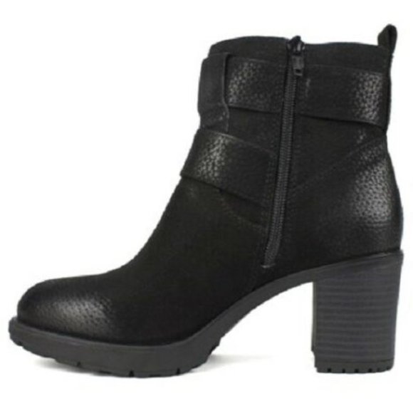 WOMEN'S- WHITE MOUNTAIN GILMOUR BOOT Black Fabric - Picture 2 of 5